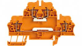 1694140000, ZDK 2.5 OR terminal block z series tension clamp, 0.5...2.5 mm2 500 vac 20 a ora, Weidmuller