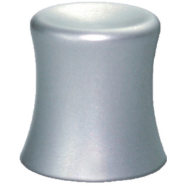 K1-SH-S60, Aluminium Knob silver 16 mm, ELMA