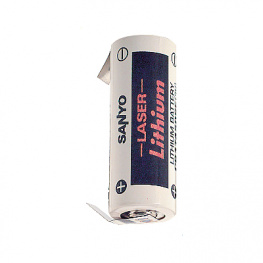 CR17450SE-T1, Lithium battery 3 V 2.5 Ah, Sanyo