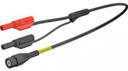 67.9800-100, Измерительный провод; 1м; черный, Staubli (former Multi-Contact )