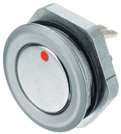 1241.2855, Переключатель: антивандальный; Положения: 2; SPST-NO; IP65, Schurter