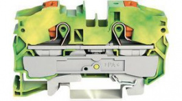 2216-1207, Ground Terminal, Cage Clamp, 2 Poles, 0.5 ... 16mm\x1a, Wago