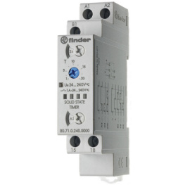 80.71.0.240.0000, Time lag relay Multifunction, FINDER