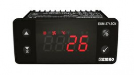 ESM-3712-CN.5.12.0.1/01.01/1.0.0.0, Temperature Controller, ON / OFF, PTC, PTC1000, 230V, Relay, EMKO Elektronik A.S.