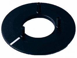 A7316010, Disk with indicator line 16 mm black, OKW