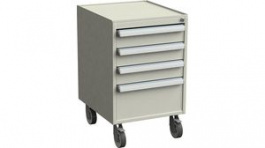 60641303, Drawer Cabinet with Wheels, 450x700x520mm, Treston