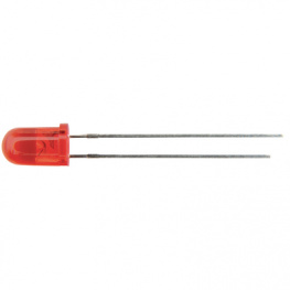 L-7113IT, LED; 5мм; красный; 80?180мкд; 20°; 10мА; 1,9?2,3В; Кол-во выв: 2, Kingbright