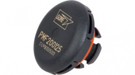 PMF200125, Pressure Compensating Element Snap-In PBT Black, Gore