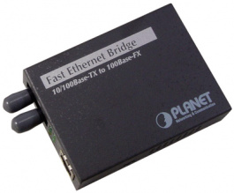 FT-801, Converter RJ45 10/100-100FX ST/MM, Planet