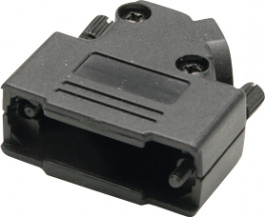 D45PK-P-37-BK-K, Корпус: для разъемов D-Sub; D-Sub 37pin, D-Sub HD 62pin; UNC4-40, Encitech Connectors