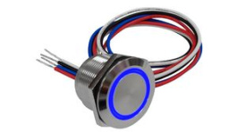 RND 210-00775, Illuminated Capacitive Touch Switch, Momentary Function 1.5 A 30 VDC 1CO IP68, RND Components