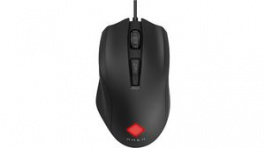 8BC52AA#ABB, OMEN Vector Essential Wired USB Mouse 7200dpi Black / Red, HP