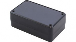 RL6015BK, Plastic Enclosure 106.7x63.5x40.6mm Black ABS IP54, Hammond
