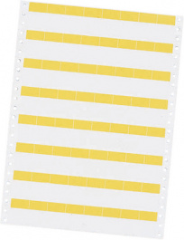 25*36 YL [64 шт], Желтые кабельные маркеры, 25x36mm уп-ку=64 ST, Sweden