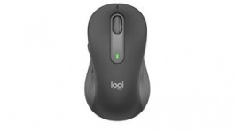 910-006239, Mouse M650 4000dpi Optical Left-Handed Black, Logitech