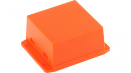 RND 455-00338, Plastic enclosure 80 x 80.6 x 43.5 mm orange ABS IP 00, RND Components