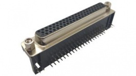 RND 205-01004, Socket D-Sub Connector, DC-62, PCB THT 90°, RND Connect