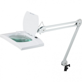 8069LED 5 diopier DE-plug, Magnifying Glass Lamp 2.3x, Glass lenses, Bourya