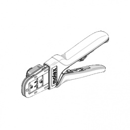 63819-1500, Crimping tool AWG 32...28 -, Molex