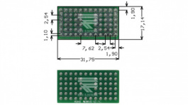 RE941-S1, Prototyping board FR4 epoxy fibre-glass + HAL, Roth Elektronik