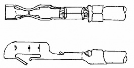 170204-1, Crimp socket, TE Connectivity