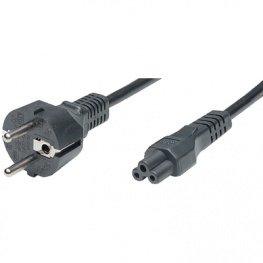 312+535H03VV-F3*0,75BLK1,5, Instrument cable PE contact-Plug C5-Socket 1.5 m, LIAN DUNG