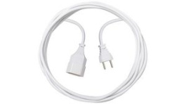 1160092, Extension Cable H05VV IP20 PVC 5m 1x Type J (T11) - Type J (T11), Brennenstuhl
