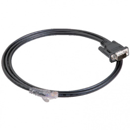 CBL-RJ45M9-150, Connecting cable RJ45/DB9M 1.5 m, Moxa