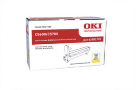 43381705, Drum yellow, Oki