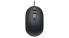 DELL-MS819-BK, Wired Arc-Shaped Mouse MS819 1000dpi Optical Black, Dell