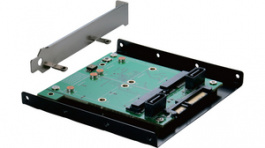 EX-3684, SATA 3 to 2 x mSATA SSD and SATA 2, Exsys