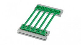 24568-359 [10 шт], Guide Rail with Coding, Green, 160mm, Pack of 10 pieces, Schroff