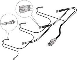 21236-099, Connection cable, Schroff
