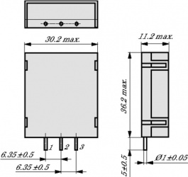 B72225T4421K101, ThermoFuse varistor 560 V, TDK-Epcos