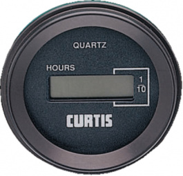 701RR0020-1248D, Hour Meter 6-Digit LCD 99999.9 h 12...48 VDC, Curtis