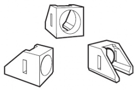 HLMP-5029, LED mount, Broadcom (Avago)