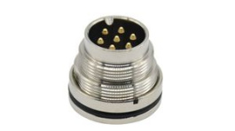 RND 205-01407, Mini Connector Plug 7 Contacts, 5A, 125V, IP67, RND Connect