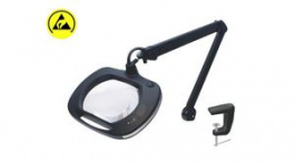 LE-WWE5D, Magnifying LED Lamp, ESD Safe 2.25x, Glass, Ideal-Tek