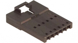 70107-0005, Вилка; провод-провод; "папа"; SL; 2,54мм; PIN:6; без контактов, A, Molex