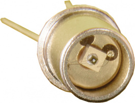 SG01S, UV photodiode, 0.13 A/W&nbsp;&nbsp;(285nm), 210...380 nm, Sglux Solgel Technol.