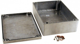 1590Z235, Metal enclosure grey 335 x 235 x 121 mm Die cast aluminium/Alloy IP 66, Hammond
