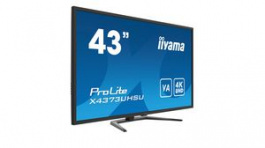 X4373UHSU-B1, Monitor, ProLite, 43" (109.2 cm), 3840 x 2160, VA, 16:9, Iiyama