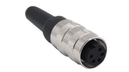 RND 205-01416, Mini Connector Socket 5 Contacts, 6A, 250V, IP67, RND Connect
