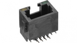 615008150121, WR-MJ Modular Jack Horizontal Unshielded 8C8P, WURTH Elektronik