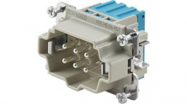 2534140000, Plug Insert, Size 3, 6 Poles, Push-In, 500V, 16A, Weidmuller