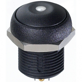 IRR3S422LOY, Push-button Switch, 200 mA, 48 VDC / 250 VAC, APEM