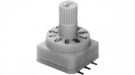SMR 61016, Кодирующий переключатель; Пол: 16; SMD; 80мОм; Шаг: 2,54мм; 6,87Н, Knitter-switch