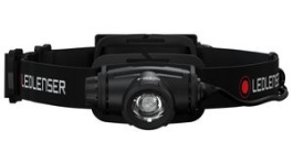 502121, Headlamp, LED, Rechargeable, 300lm, 150m, IP67, Black, LED Lenser