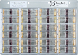 CCR-03, Резисторы в ассортименте, проволочные E6/E12, NOVA Elektronik