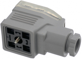 GDME3013-SW, Valve Connector Construction form A Female GDM, Hirschmann